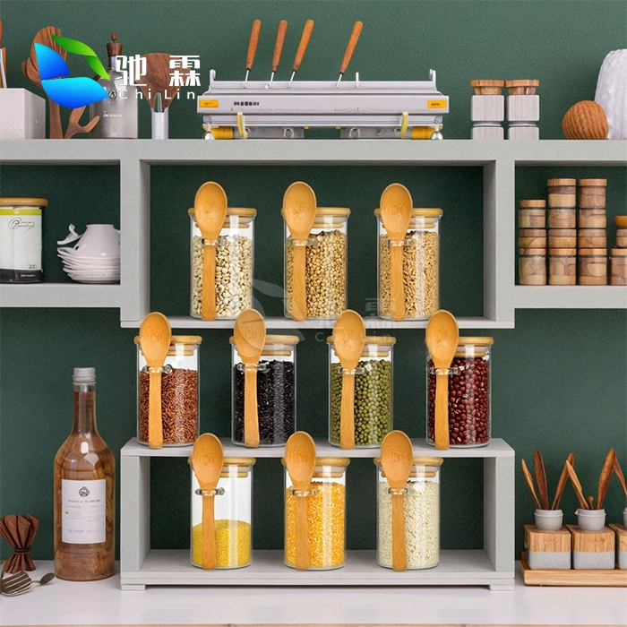 modern glass canisters